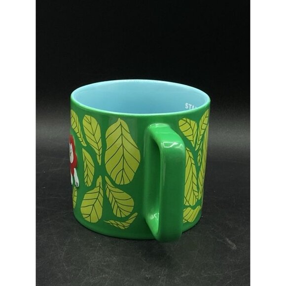 Starbucks Cat Lion Mug Monyee Chau Collection 2024 14oz Coffee Mug - Picture 3 of 9